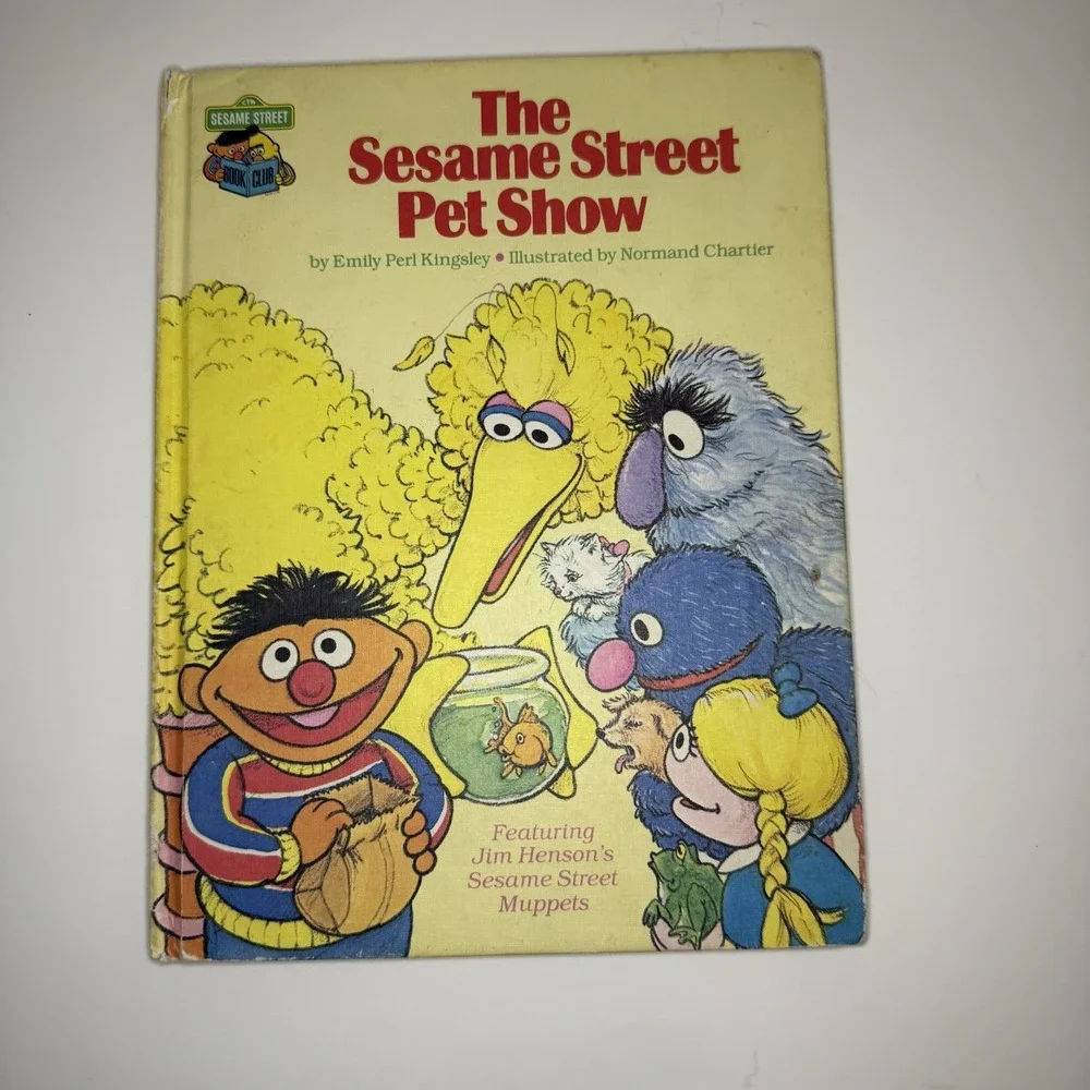 The Sesame Street Pet show, sesame Street Book Club HC 1980‎ Muppets